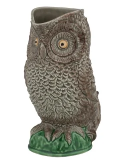 Bordallo Pinheiro Owl Pitcher- Vases|Home Accents