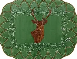 Bordallo Pinheiro Wood Grove Deer Tray- Trays|Bordallo Pinheiro