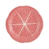 Bordallo Pinheiro Pink Cabbage Fruit Plate- Bordallo Pinheiro