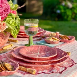 Bordallo Pinheiro Pink Cabbage Dinner Plate- Bordallo Pinheiro