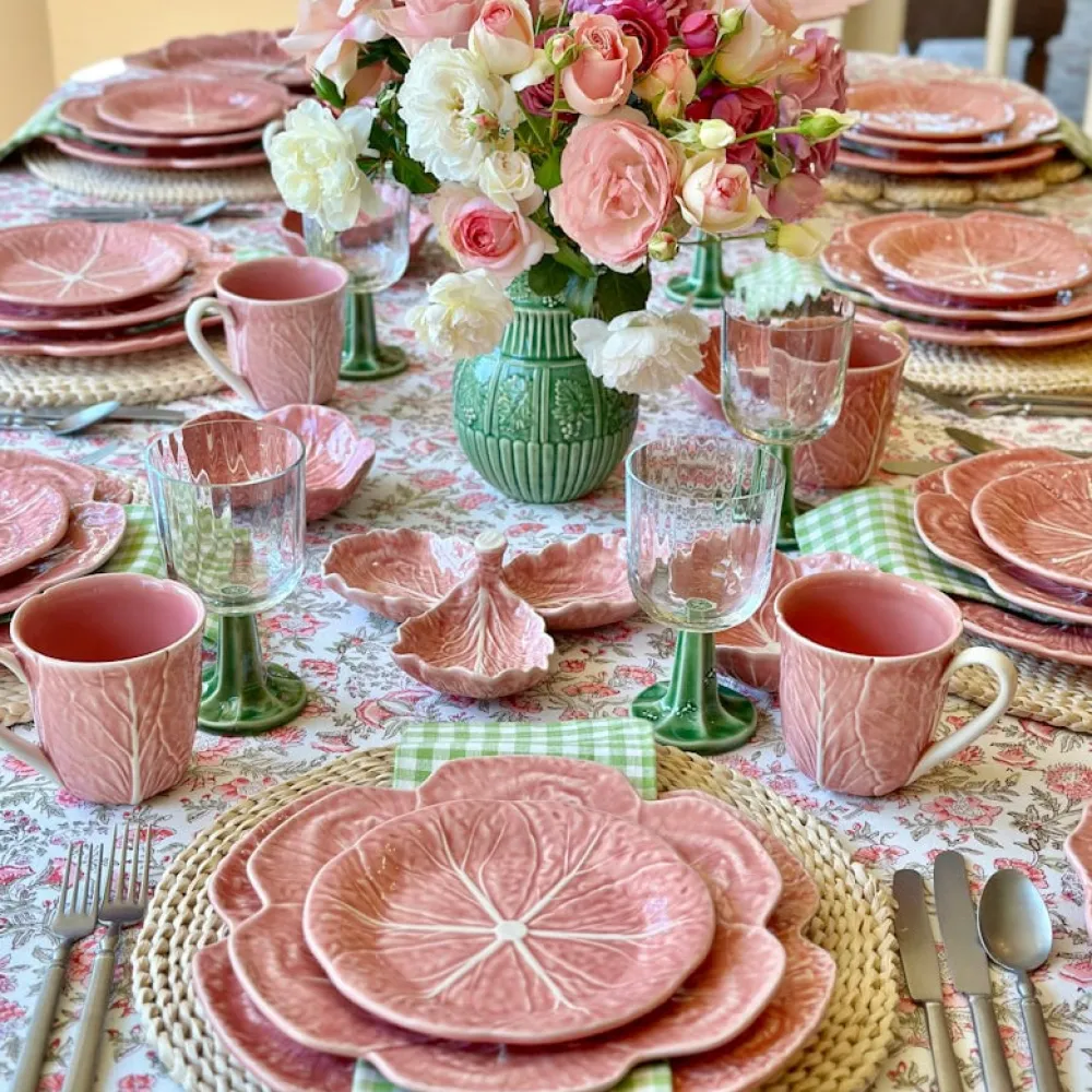 Bordallo Pinheiro Pink Cabbage Charger Plate- Bordallo Pinheiro