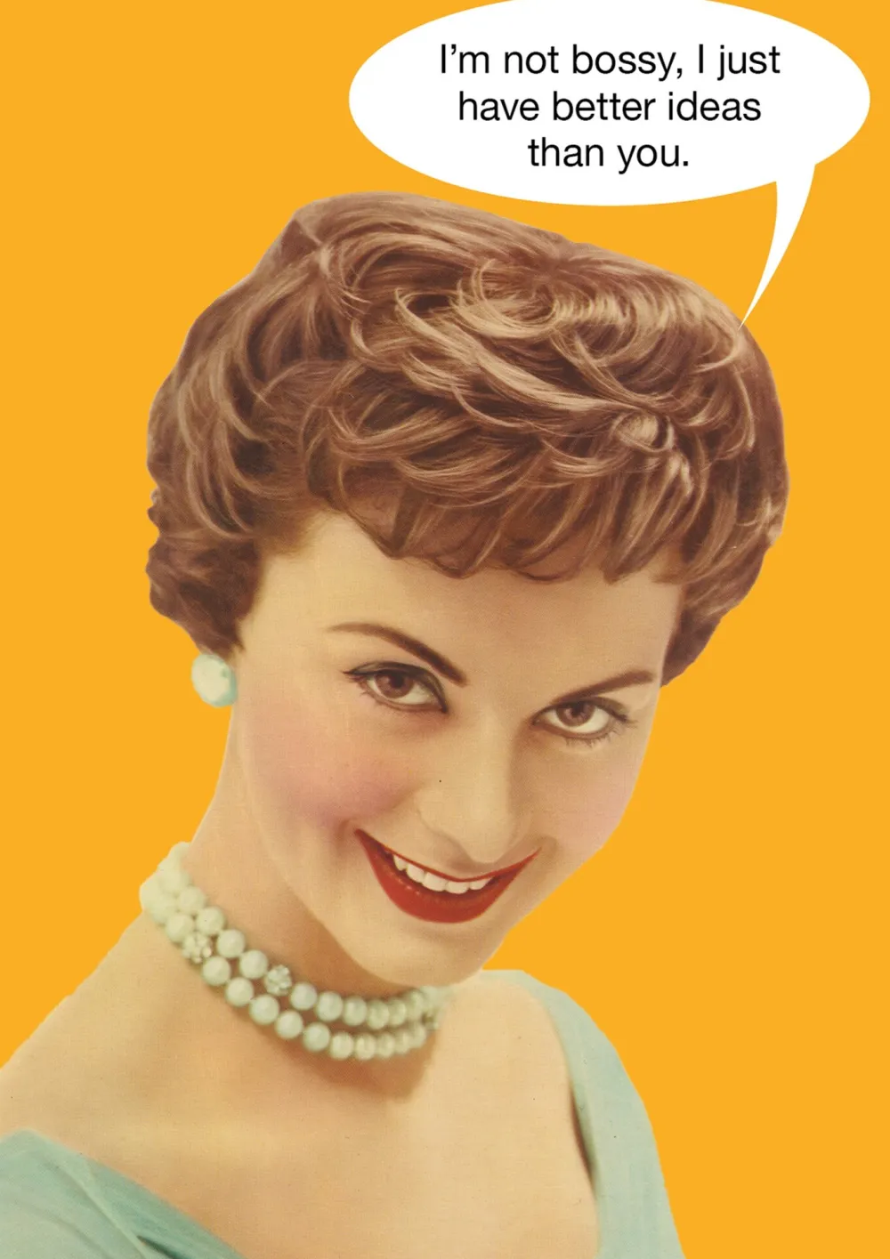 Bossy Greeting Card- Greeting Cards
