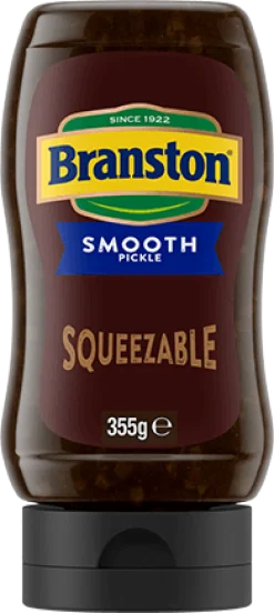 Branston Smooth Pickle Squeezy- Curries, Chutneys & Pickles