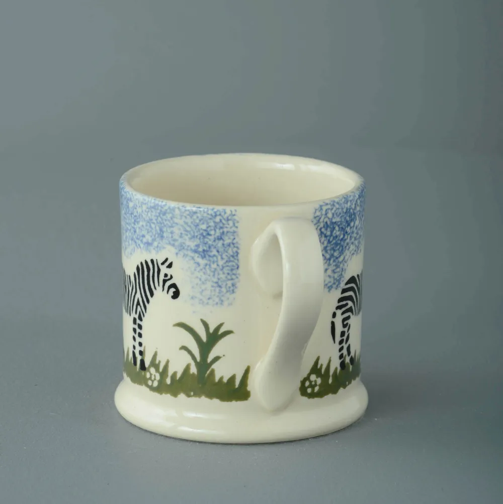 Brixton Pottery Brixton Zebra Mug Small 150ml- Brixton Pottery|Assorted Mugs