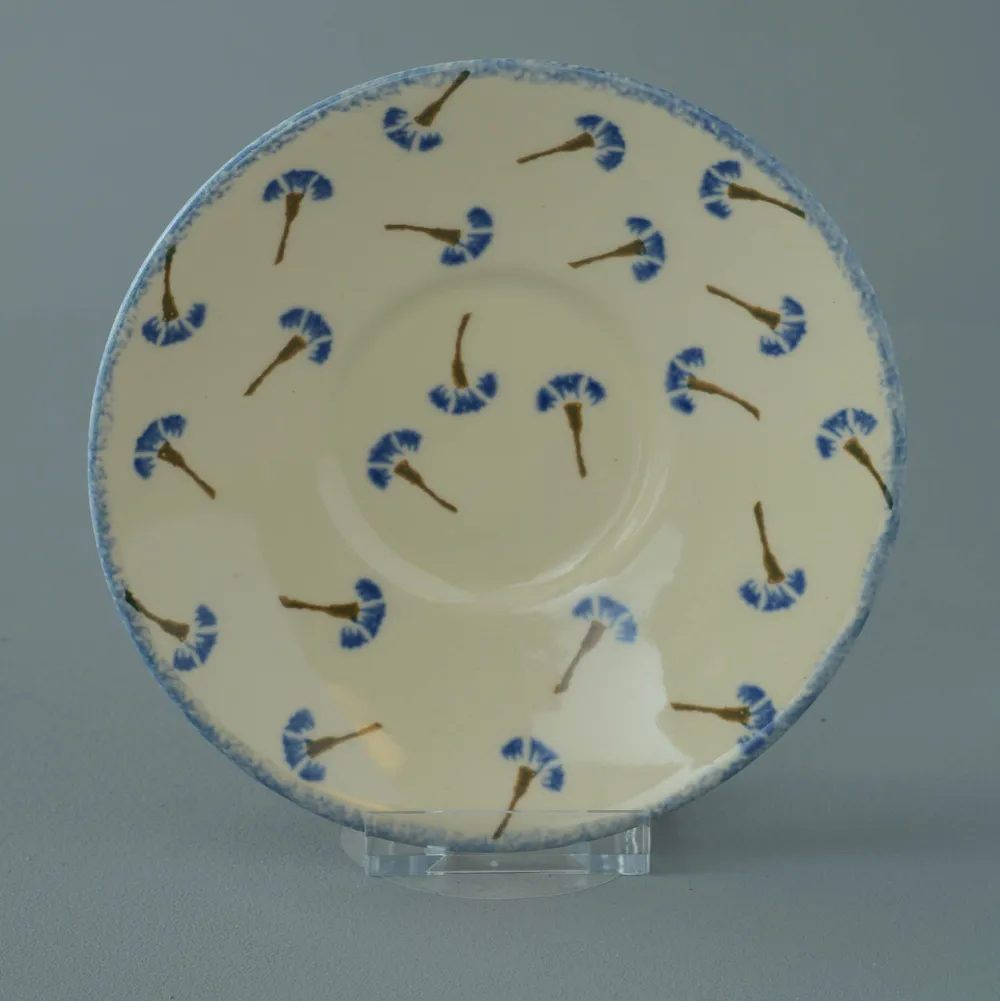 Brixton Pottery Cornflower Breakfast Cup & Saucer- Brixton Pottery|Teacups & Saucers