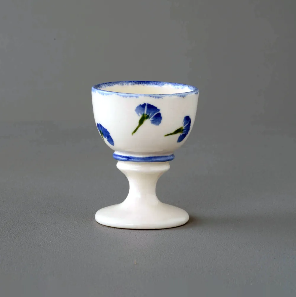 Brixton Pottery Cornflower Egg Cup- Brixton Pottery