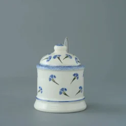 Brixton Pottery Cornflower Jam Pot- Brixton Pottery