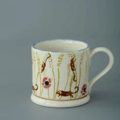 Brixton Pottery Field Mice, Corn & Poppies Small Mug- Brixton Pottery|Assorted Mugs