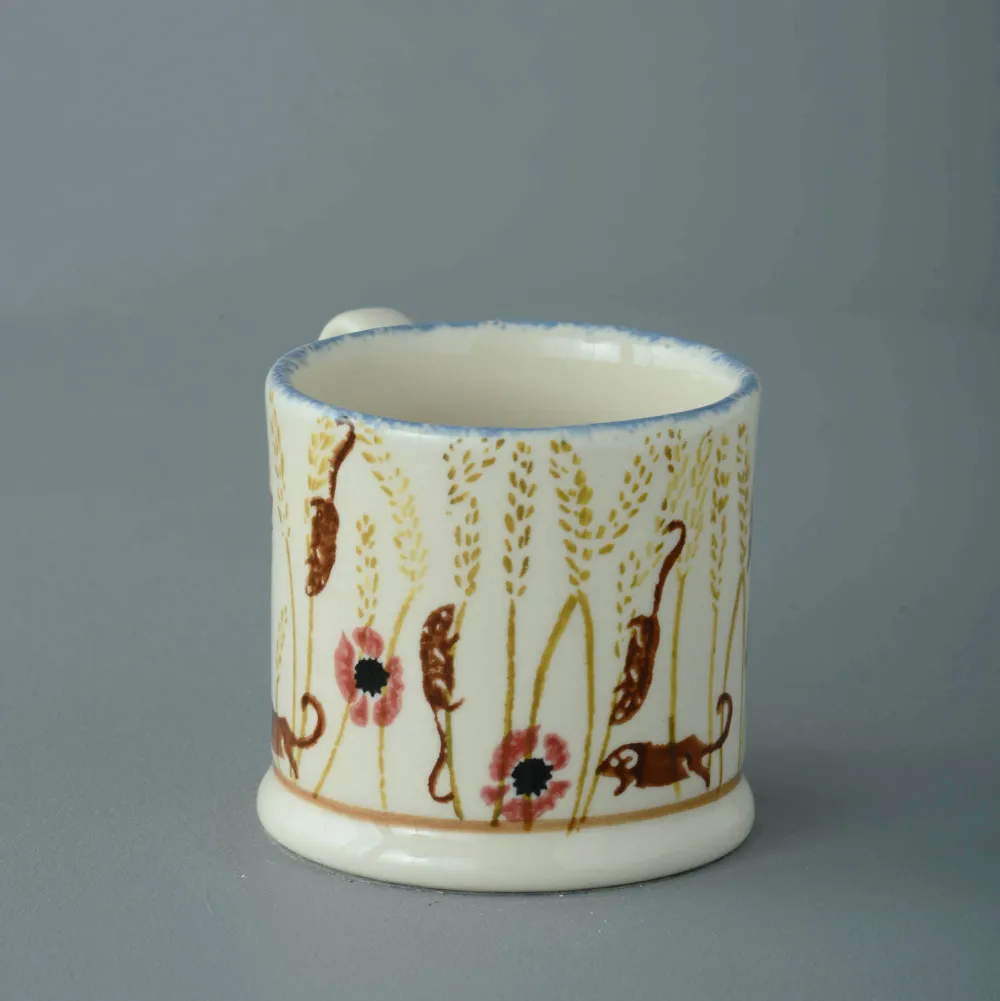 Brixton Pottery Field Mice, Corn & Poppies Small Mug- Brixton Pottery|Assorted Mugs