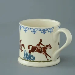 Brixton Pottery Horses Leaping Large Mug- Brixton Pottery|Assorted Mugs