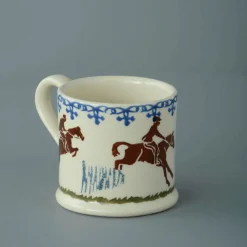 Brixton Pottery Leaping Horses Small Mug- Brixton Pottery|Assorted Mugs