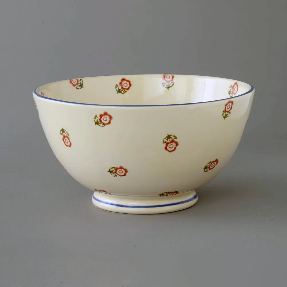 Brixton Pottery Scattered Rose Deep Serving Bowl- Brixton Pottery