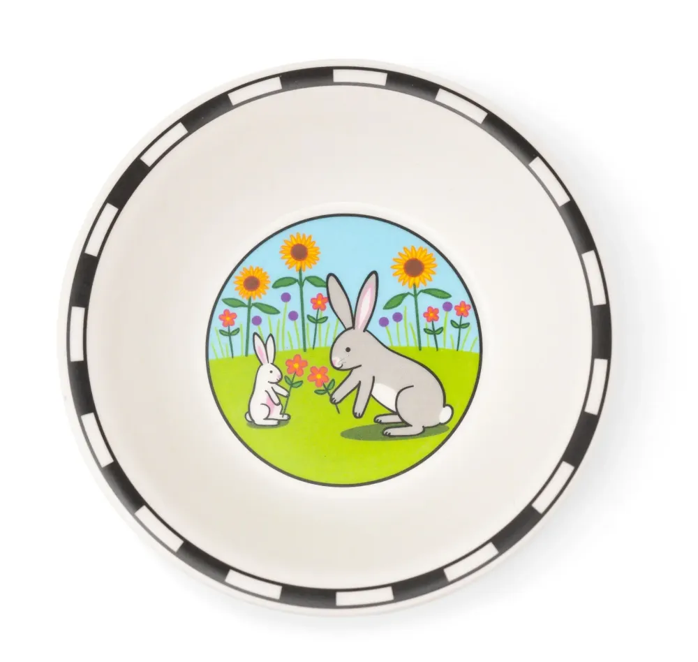 Bunnies Dish Set- Children's Tabletop|Toys
