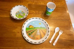 Bunnies Dish Set- Children's Tabletop|Toys