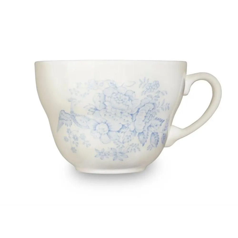 Burleigh Pottery Blue Asiatic Pheasants Breakfast Cup Gift Set- Burleigh Pottery|Teacups & Saucers