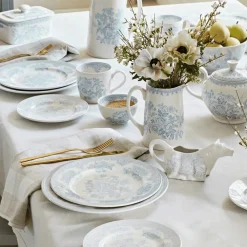 Burleigh Pottery Blue Asiatic Pheasants Dinner Plate- Burleigh Pottery