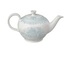 Burleigh Pottery Blue Asiatic Pheasants Small Teapot- Burleigh Pottery|Teapots