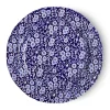 Burleigh Pottery Blue Calico Dinner Plate- Burleigh Pottery