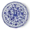 Burleigh Pottery Blue Regal Peacock Medium Plate- Burleigh Pottery
