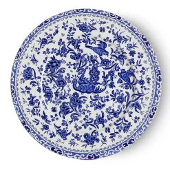 Burleigh Pottery Blue Regal Peacock Medium Plate- Burleigh Pottery