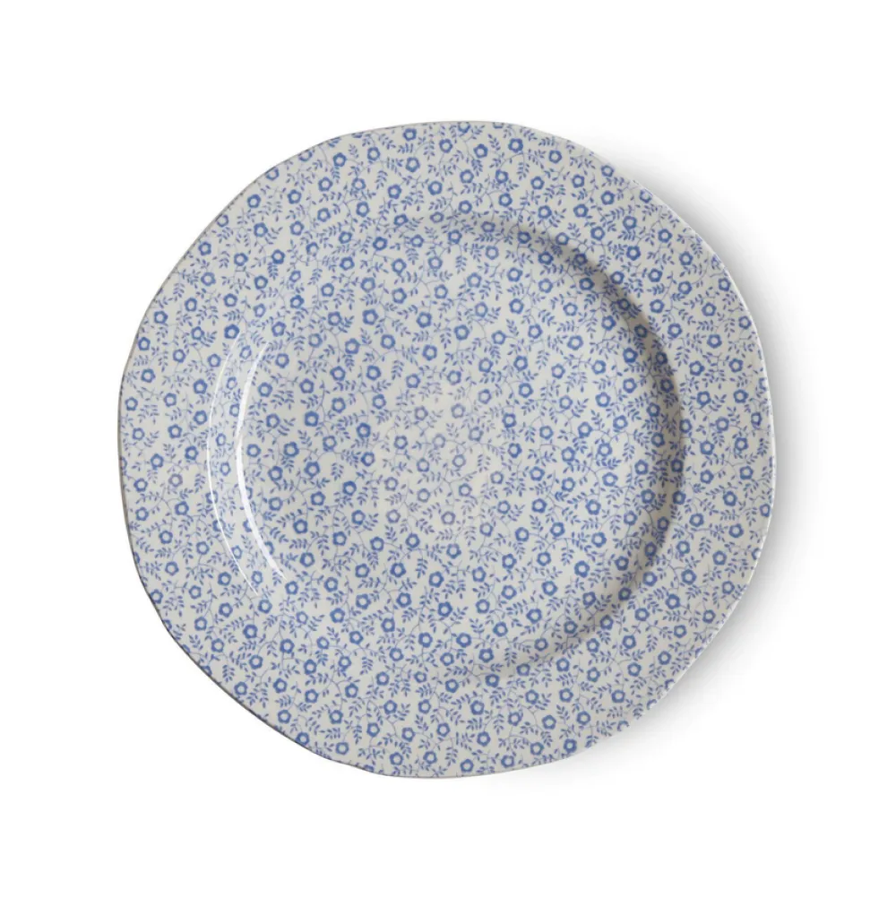 Burleigh Pottery Pale Blue Felicity Dessert Plate- Burleigh Pottery|Tea Plates