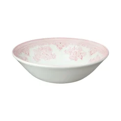 Burleigh Pottery Pink Asiatic Pheasants Cereal Bowl- Burleigh Pottery