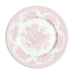 Burleigh Pottery Pink Asiatic Pheasants Medium Plate- Burleigh Pottery