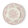 Burleigh Pottery Pink Asiatic Pheasants Small Plate- Burleigh Pottery|Tea Plates