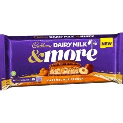 Cadbury Dairy Milk & Caramel Nut Crunch Bar- British Chocolate