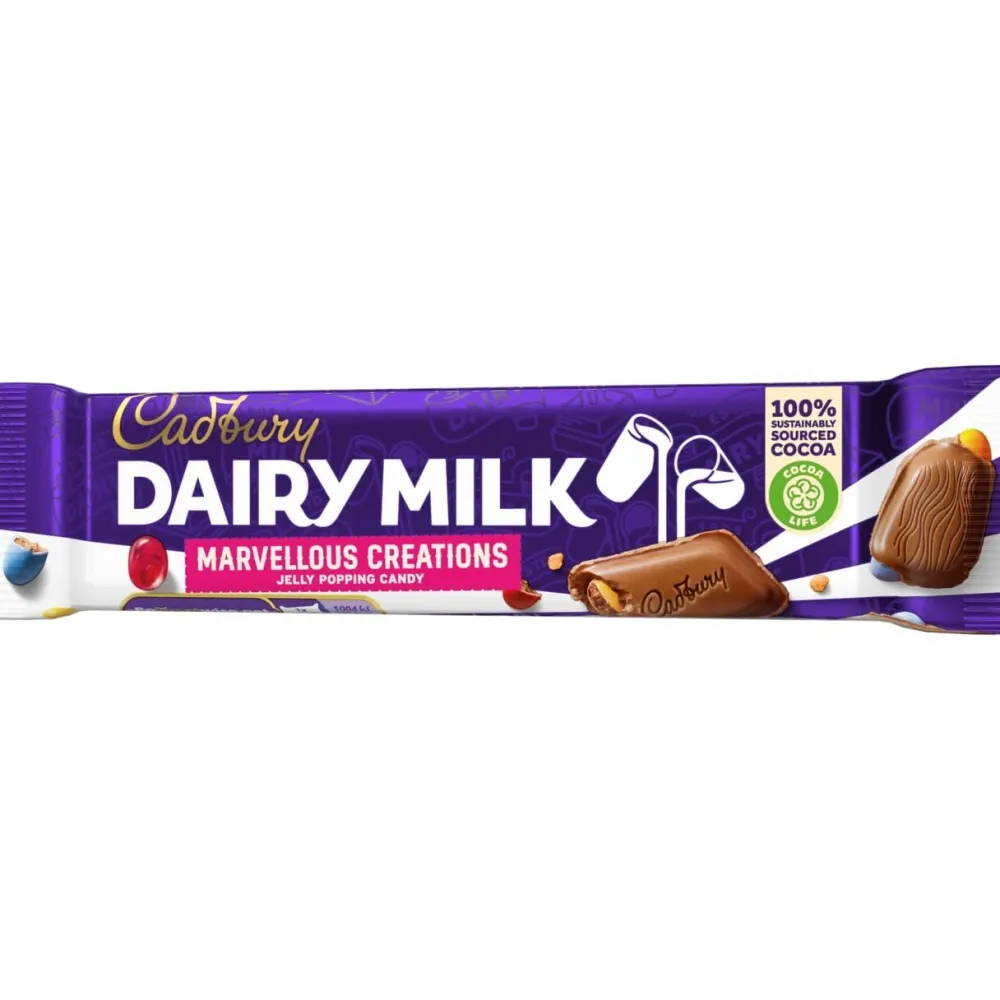 Cadbury Dairy Milk Marvelous Creations Jelly Popping Bar- British Chocolate