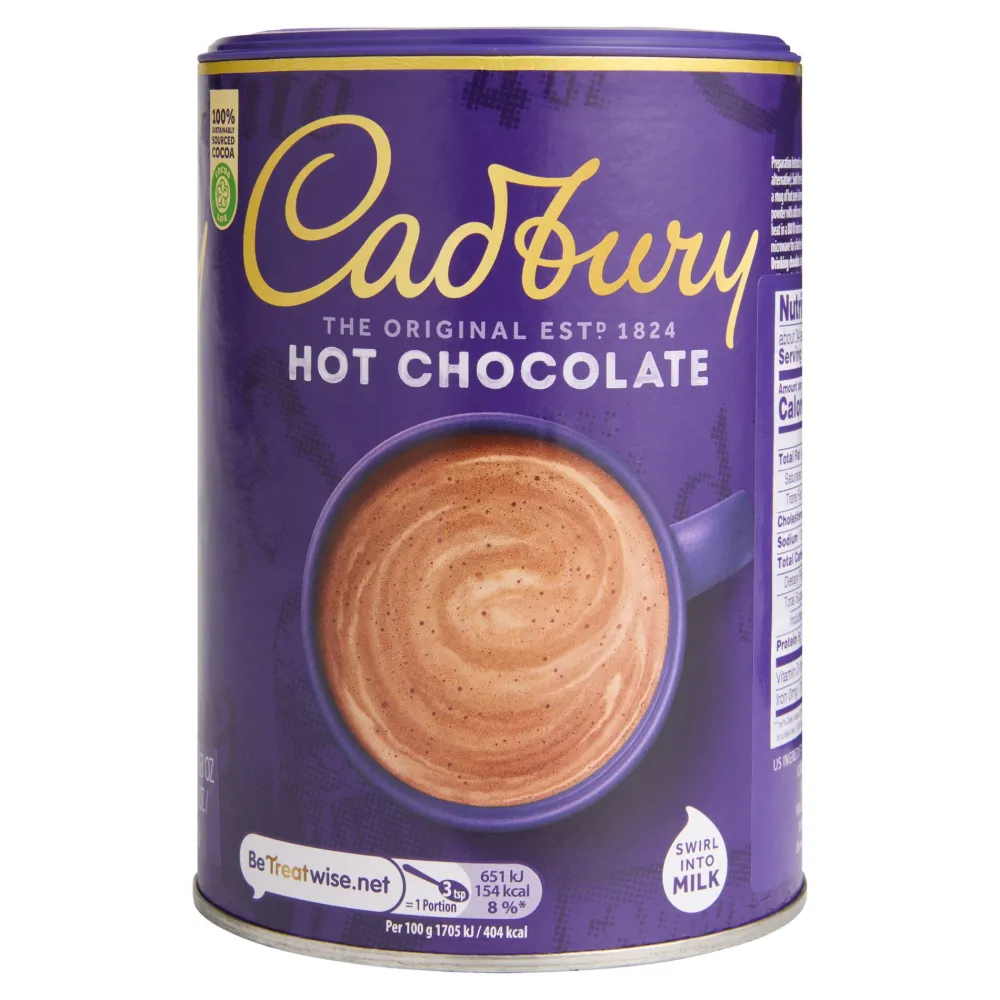 Cadbury Drinking Hot Chocolate 250g- Desserts & Baking|Beverages