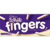 Cadbury White Chocolate Fingers 114g- Biscuits