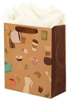 Café Culture Medium Gift Bag- Gift Bags