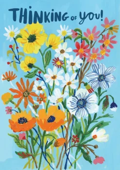Caring Bouquet Sympathy Card- Greeting Cards
