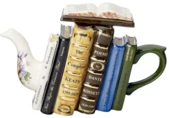 Carters of Suffolk Poetry Books Teapot- Teapots