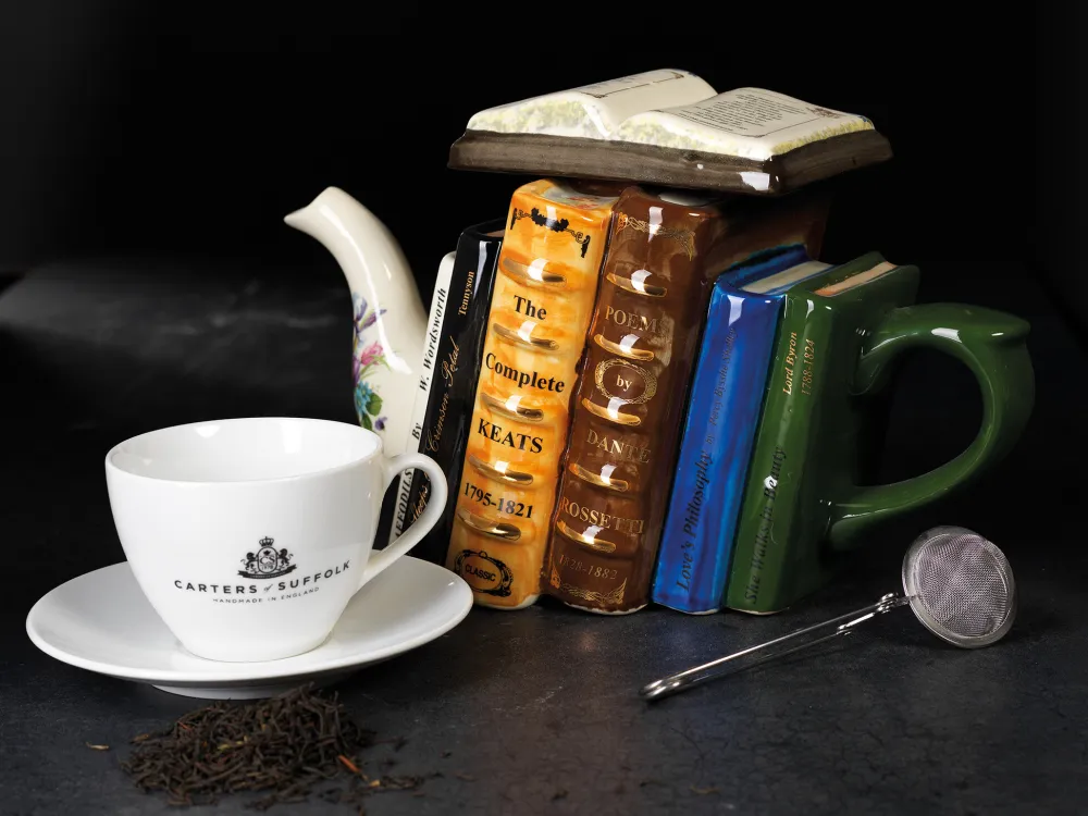 Carters of Suffolk Poetry Books Teapot- Teapots