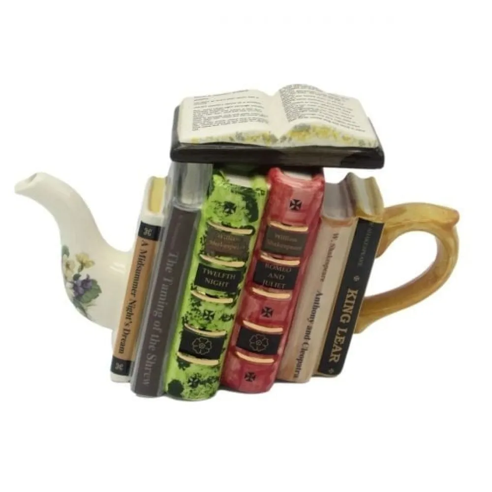 Carters of Suffolk Shakespeare Books Teapot- Teapots