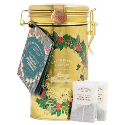 Cartwright & Butler Merry Christmas English Breakfast Tea Caddy 30s- Other Favourites