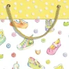 Caspari Baby Shoes Small Gift Bag- Gift Bags