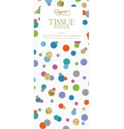 Caspari Confetti Brights Tissue Paper- Gift Bags