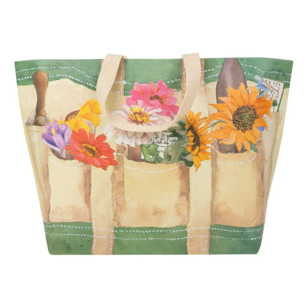 Caspari Garden Tote Large Gift Bag- Gift Bags