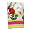 Caspari La Dolce Vita Cloth Tablecover in Sage & Lavender- Tablecloths