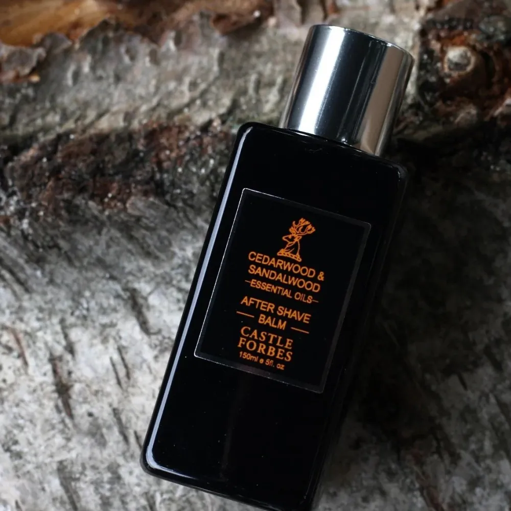 Castle Forbes Cedarwood & Sandalwood Aftershave Balm- Pre-Shave & Post-Shave