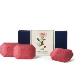 Caswell-Massey Honeysuckle Boxed Bar Soap, Set of 3- Bar Soaps