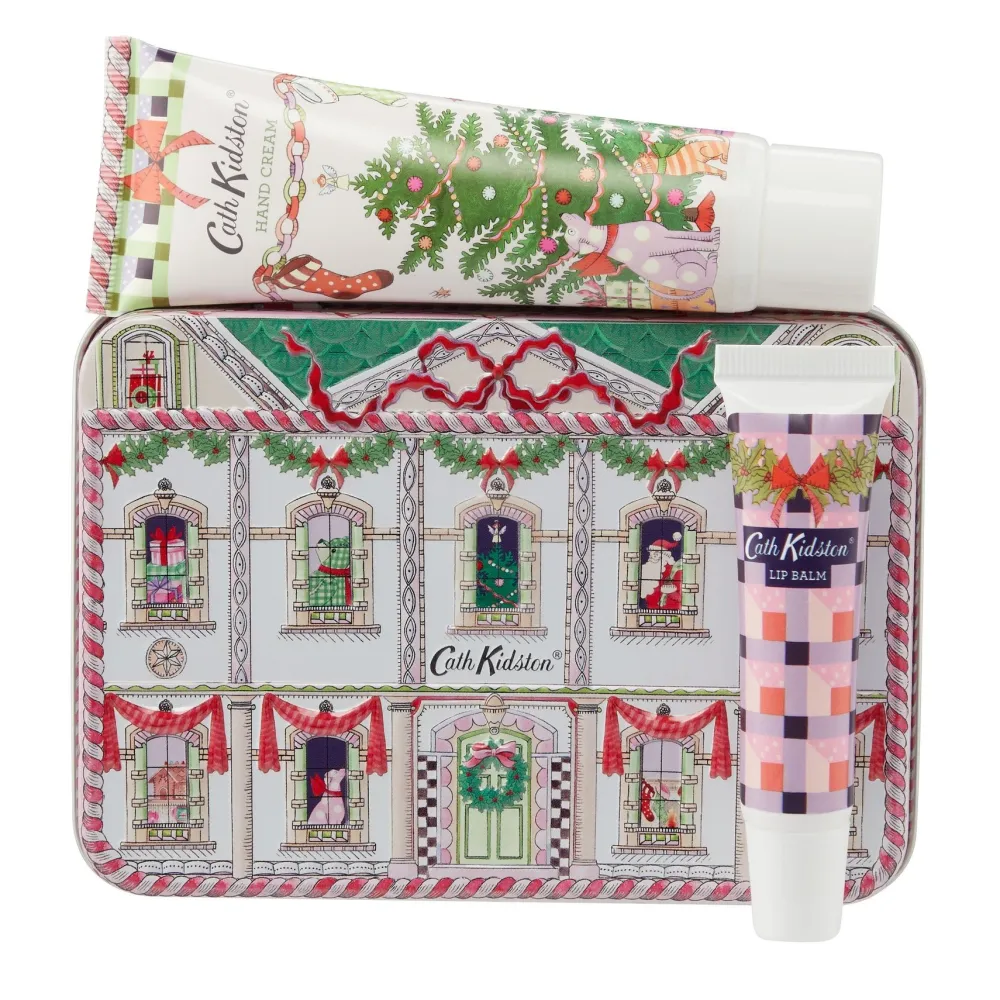 Cath Kidston A Dolls House Hand & Lip Gift Set Tin- Lotions & Creams
