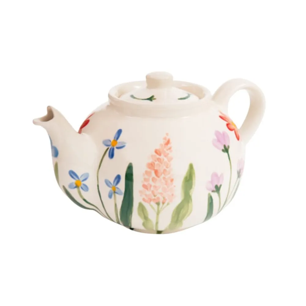 Ceramic Inspirations Wildflower Medium Betty Teapot- Teapots