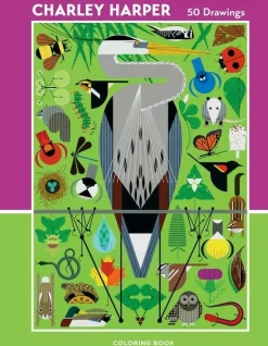 Charley Harper Coloring Book- Coloring Books & Crafts|Books