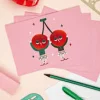 Cherry Dancers Big Notecards- Boxed Cards