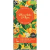 Chocolate & Love Organic 65% Dark Chocolate & Orange Bar 80g- British Chocolate