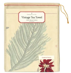 Christmas Botanicals Tea Towel- Tea Towels